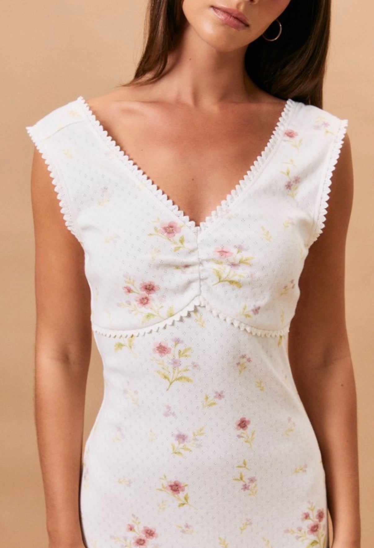 Hey Daisy Pointelle Mini Dress-5