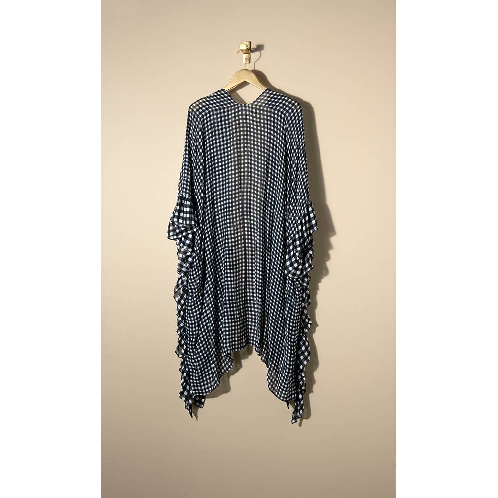 VOSS KIMONO, GINGHAM-2
