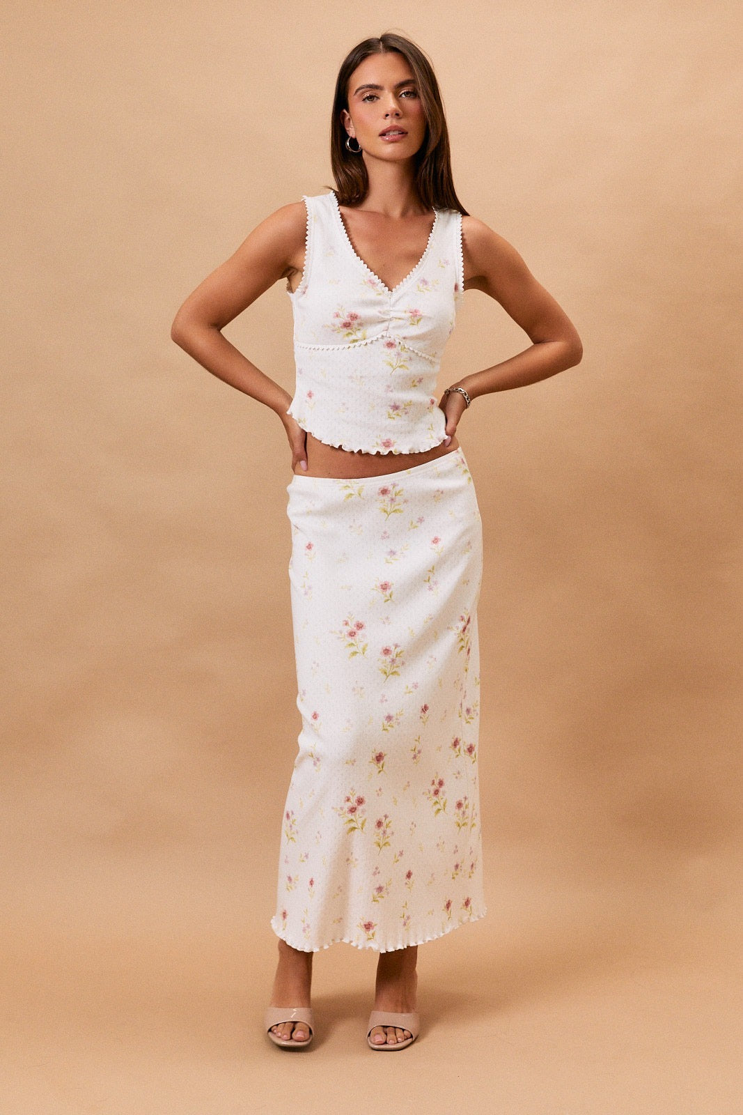 Hey Daisy Pointelle Tank Top-2