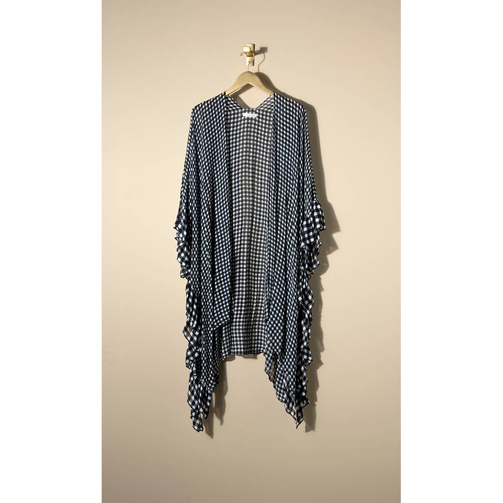 VOSS KIMONO, GINGHAM-3
