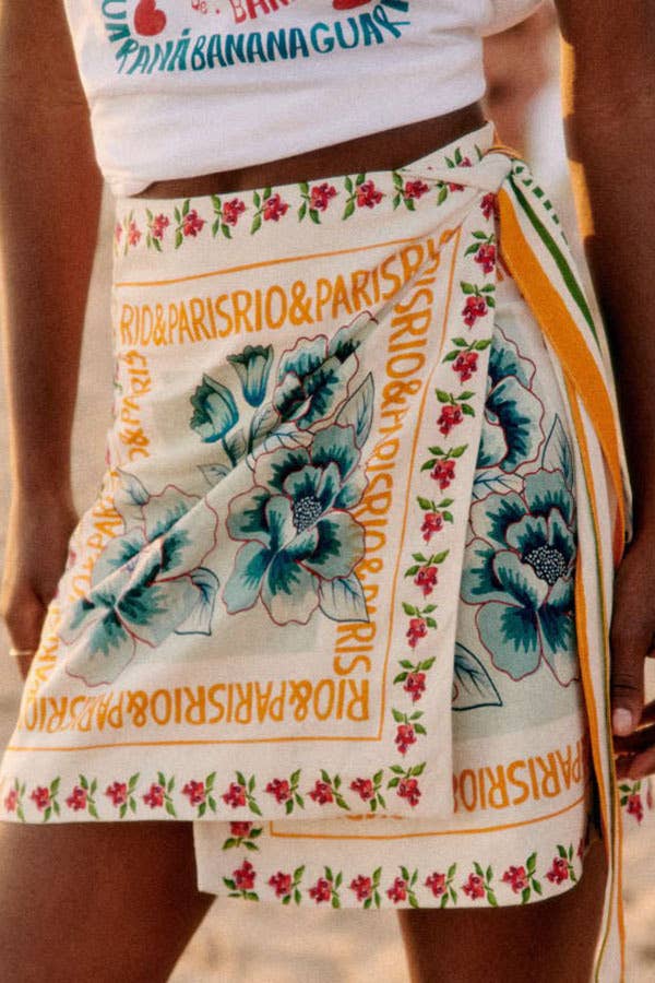 Capri Wrap Skirt Cover Up-2