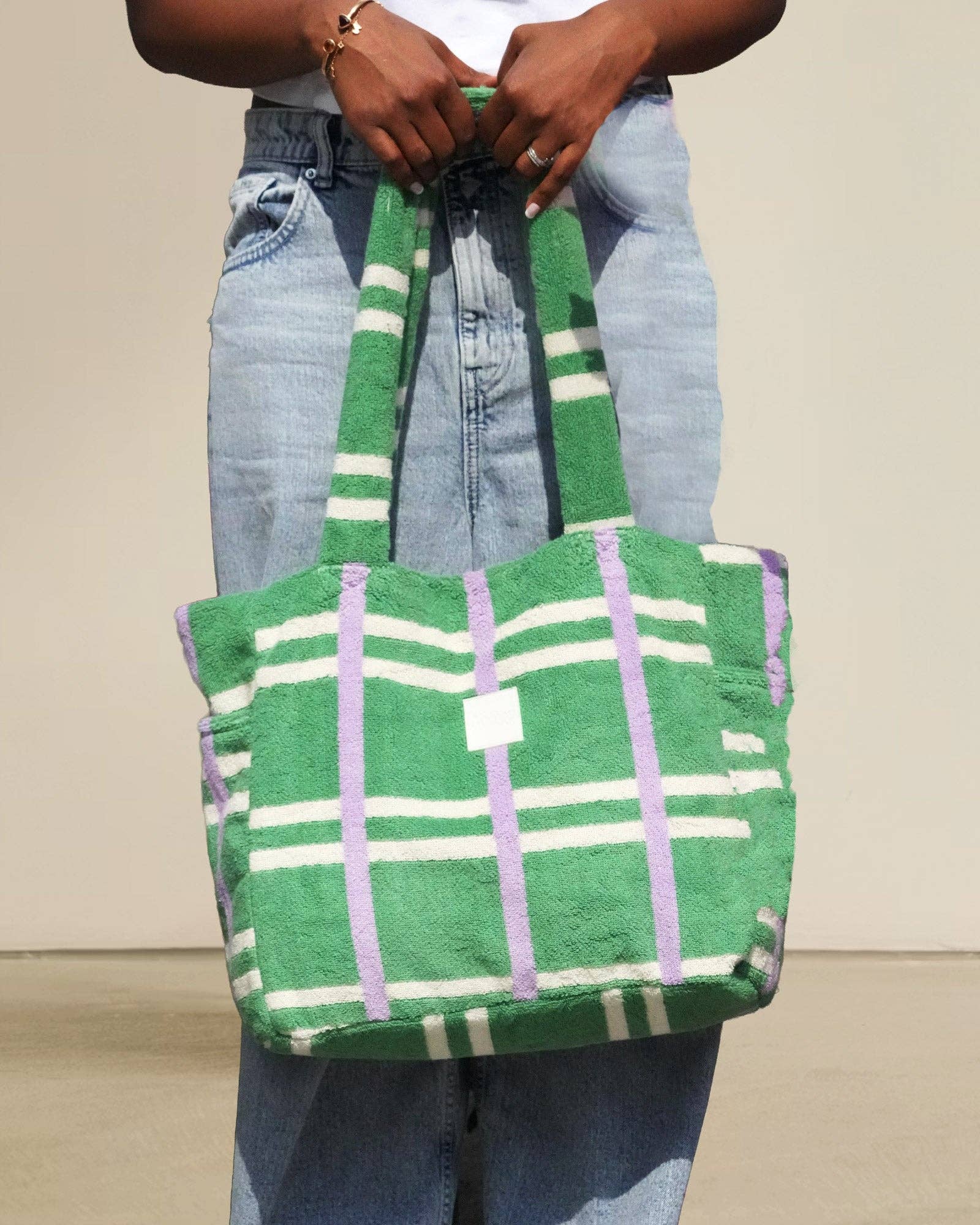 Garden Stroll Towel Tote bag-4